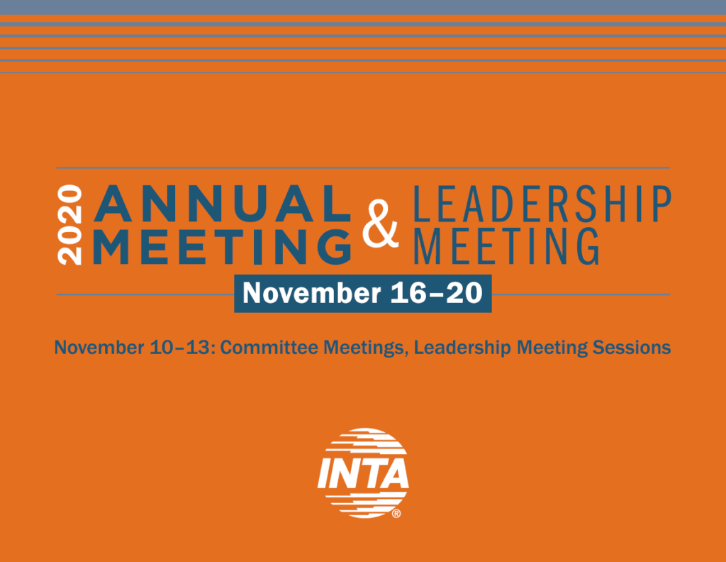 INTA Virtual Annual Meeting 2020に参加しました。 弁理士法人 深見特許事務所